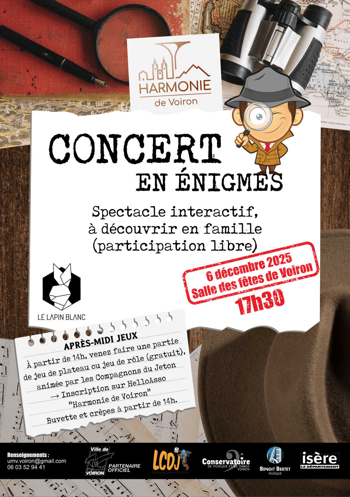 Concert en énigmes